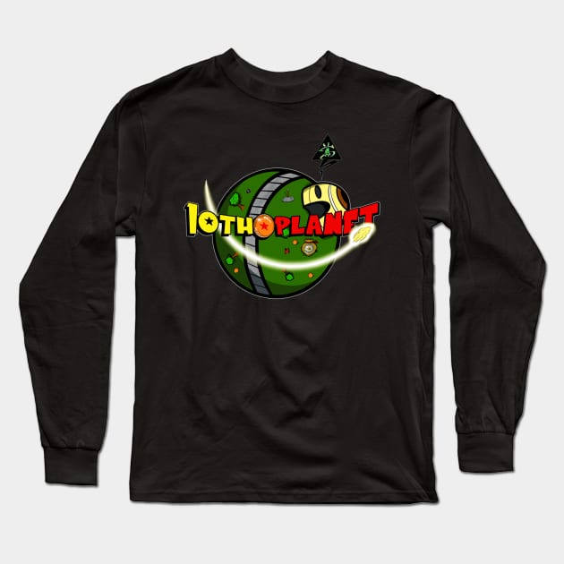 Planet Jiu Jitsu [ By #ArtIzMuzikForTheEyez ] Long Sleeve T-Shirt by ArtIzMuzikForTheEyez